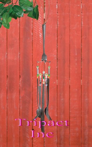 Rusty Cutlery Home Décor Metal Chimes - Circular Tingle