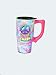 Retro Peace Sign Ceramic Travel Mug