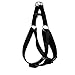 ColorPet Step-in Harnesses for Dog Classic Solid No Pull Adjustable Dog Harness Easy to Fit Easy To Use High density Webbing Comfortable for Dogs (Black)