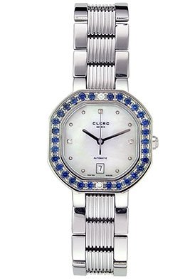 Women's C-One Sapphire and Diamond Automatic Watch Stainless Steel