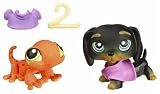 Hasbro - Poup�es - Petshop Duo - L�zard et Chien