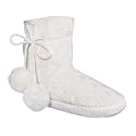 Gilligan & O'Malley&reg; Womens Slipper Cable Boot - Cream
