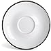 Denby Jet Grey Tea/Coffee/Mug Saucer 16 cm