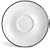 Denby Jet Grey Tea/Coffee/Mug Saucer 16 cm