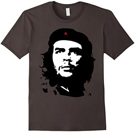 Men's Che Guevara T-Shirt Large Asphalt