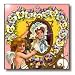 Vintage Cupid with Lady in Mirror - 10x10 Wall Clock