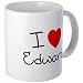 I heart love Edward Cullen Twilight coffee cup Twilight Mug by CafePress