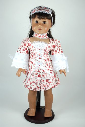 Print Lolita Dress for 18 Inch Dolls Including the American Girl Line
