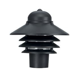 Adjusta-Post Nautical One-Light Outdoor Pier Base/Post Top Lantern, Black #S75TC-BK