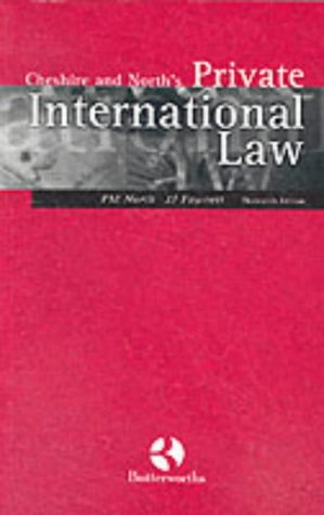 City Travel Guides Discounted  Books : Cheshire and North's Private International Law