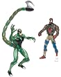 Spider-Man Classics Scorpion vs Battle Ravaged Spider-Man