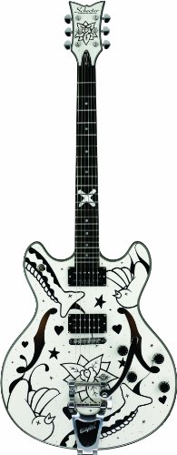 Schecter Porl Thompson Corsair Electric Guitar (Kev Grey Grafix)