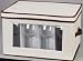 Whitney Design 542 Glass-Stemware Storage Chest for Balloon-Style Stemware, Tan