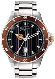 Men's Pinstripe Dial Bracelet Watch - Original Penguin