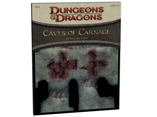 Caves of Carnage: Dungeon Tiles Set DU3 (D&D Accessory)