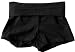 Hot Fold Over Yoga Shorts (Small, Black)