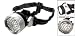 Silver Tone Shell 56 White LED Head Torch Flashlight Headlamp w Head Strap