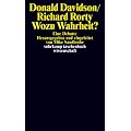 Wozu Wahrheit?: Eine Debatte (suhrkamp taschenbuch wissenschaft)