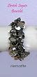 Bracelet - B333 - Stretch Sequin - Hematite