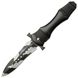 Diablo Folding Knife Dagger Single Edge Camo
