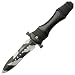 Diablo Folding Knife Dagger Single Edge Camo