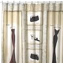 Vogue by Emily Adams Fabric Shower Curtain