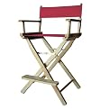 Counter-Height Director's Chair - Natural Frame