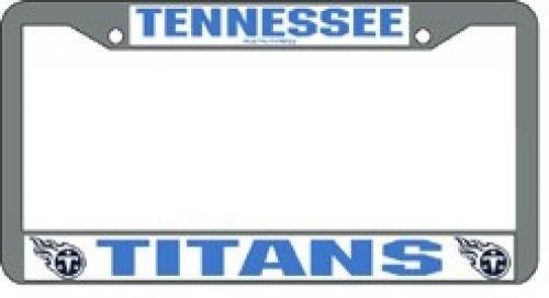 Caseys Distributing 9474619539 Tennessee Titans Chrome License Plate Frame
