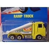 Mattel Hot Wheels 1991 1:64 Scale Yellow Ramp Truck Die Cast Car Collector #187 by Mattel