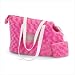Pink Plush Pet Carrier
