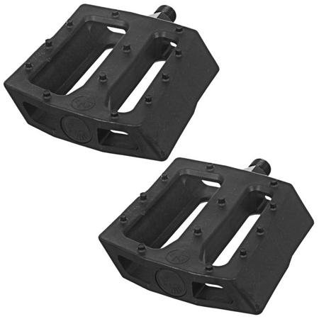 The Shadow Conspiracy Nostra Plastic BMX Bike Pedals - Black