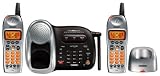 Uniden DCT 6465-2 2.4 GHz Expandable Cordless Speakerphone with Dual Handsets, Base Keypad, and Caller ID