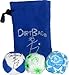 DirtBag All Star Footbag Hacky Sack 3 Pack - Blue/White