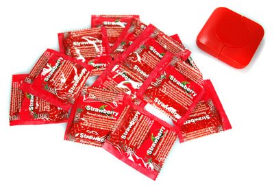 Trojan ULTRA THIN CONDOMS Latex Condoms Lubricated 36 ea and Trustex Strawberry Flavored Premium Latex Condoms Lubricated 12 condoms with Travel Condom Compact Safe Sex Kit Trojan ULTRA THIN CONDOMS Latex Condoms Lubricated 36 ea and Trustex Strawberry Flavored Premium Latex Condoms Lubricated 12 condoms with Travel Condom Compact Safe Sex Kit