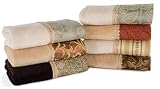 3-pack Velour Fingertip Towel Set by Cotton Craft Pure Cotton Towels