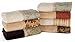 3-pack Velour Fingertip Towel Set by Cotton Craft Pure Cotton Towels