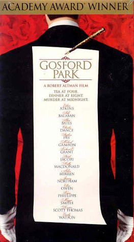 City Travel Guides Discounted  VHS : Gosford Park