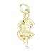 Ortak Jewellery Scottish charms Collection 9ct Yellow Gold C  158 Ladies Charm