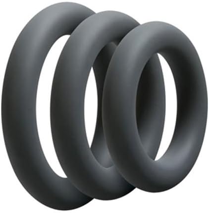 OptiMale 3 C Ring Thick Set Slate by OptiMale