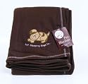 Cosy Pet Fleece dog Blanket -Chocolate