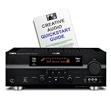 Yamaha DSP-AX763 Award-winning Home Cinema Amplifier - 2 HDMI inputs, 1080p pass through + Free Overnight Delivery + 9 page Creative Audio Free Quickstart Guide + Free 2 Year Guarantee