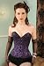 What Katie Did Purple and Black Pigalle Sophia Corset