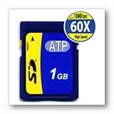 ATP AF1GSD 1 GB Waterproof High-Speed 80x Digital SD Card