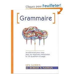 Les guides Le Robert & Nathan : Grammaire