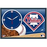 Philadelphia Phillies Framed Clock