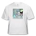Londons Times Star Wars and Star Trek Cartoons - R2D2 Brings Girl Home To Mom - T-Shi...