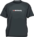 I Heart (Love) Michael Men's Tee Shirt in 12 colors Small thru 6XL