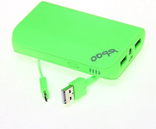 Ysbao Portable External Battery Charger 7200mAh External Battery Pack Power Bank For Apple iPhone 5S, 5C, 5, 4S, iPad, Air, Mini, Samsung Galaxy S4, S3, Note, Nexus, LG, HTC,Tablet PC. Premium Fast-Charging Portable Charger 7200mAh, USB Battery Pack, Rechargeable Battery Backup, Power Bank, Mobile Charger(Green)