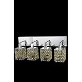 Elegant Lighting 1384W-O-S-BO/SS chandelier