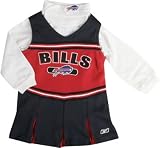 Buffalo Bills Girls 7-16 Long Sleeve Cheerleader Jumper